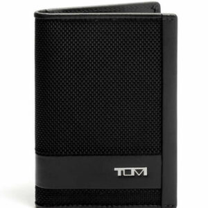 TUMI Alpha Black Multi Window Card Case