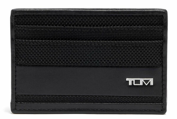 TUMI Alpha Black Slim Card Case