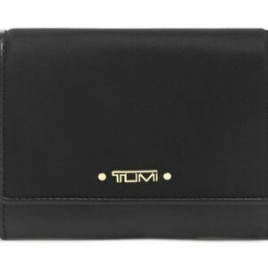 TUMI Voyageur Black Accordion Card Case