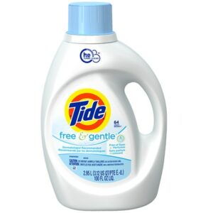 Tide HE Detergent Free & Gentle - 100.0 oz
