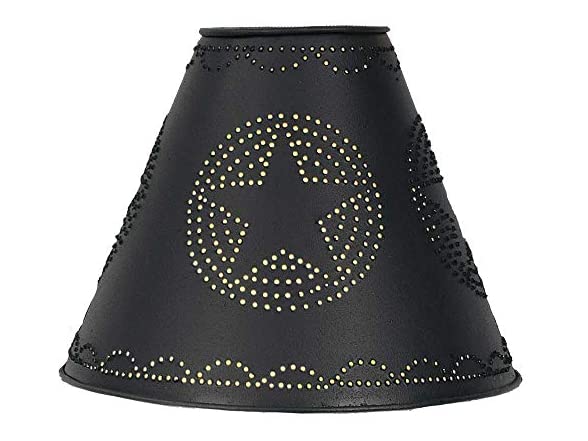 Tin Clamp On Lamp Shade