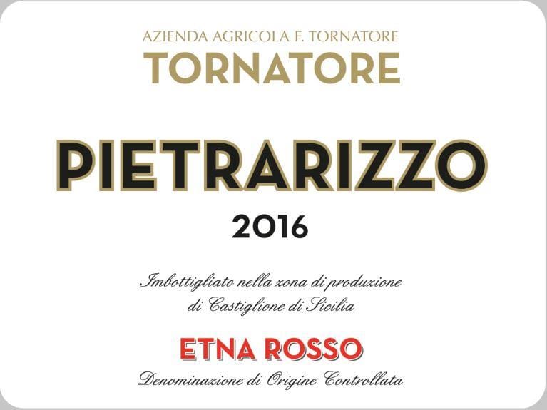 Tornatore 2016 Pietrarizzo Etna Rosso - Nerello Mascalese Red Wine