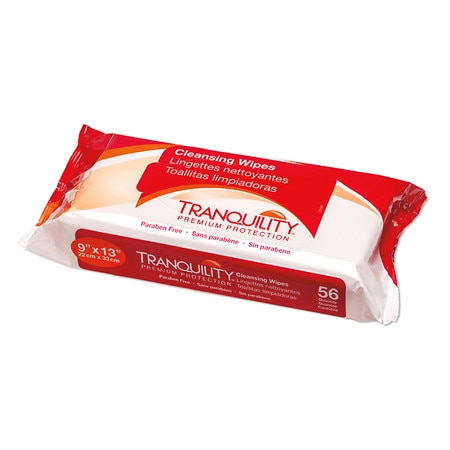 Tranquility Supersoft Cleansing Wipes 12-Pack - 56.0 ea x 12 pack