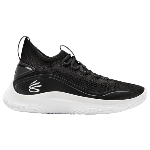 Under Armour Mens Stephen Curry Under Armour Curry 8 - Mens Basketball Shoes Black/White/Black Size 08.5