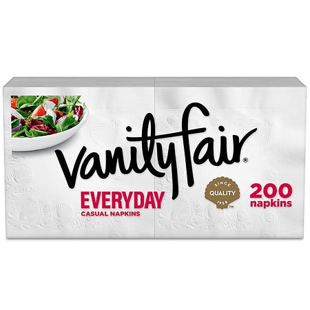 Vanity Fair Everyday Napkins - 200.0 ea