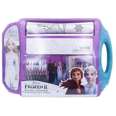 Walgreens Frozen II Portable Rolling Paper Art Desk - 1.0 ea