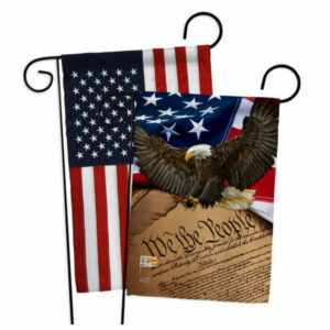 We the People Americana Garden Flags Pack