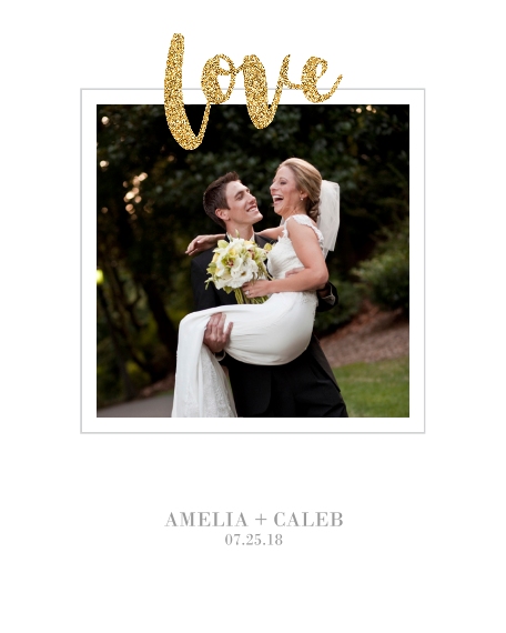 Wedding 8x10 Designer Print - Matte, Prints -Love Glitter