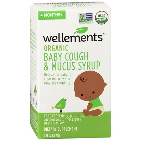 Wellements Organic Baby Cough & Mucus Syrup - 2.0 OZ