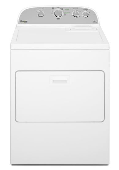 Whirlpool 7.0 Cu. Ft. White High-Efficiency Electric Dryer