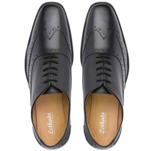 Wingtip Leather Lace Oxford Dress Shoes