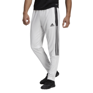 adidas Mens adidas Tiro 21 Pants - Mens White/Black Size XL