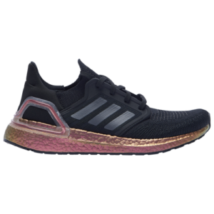 adidas Mens adidas Ultraboost 20 - Mens Running Shoes Core Black/Grey Five/Signal Pink Size 12.0