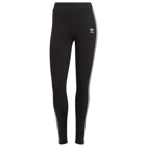 adidas Originals Womens adidas Originals 3 Stripe Tights - Womens Black Size XS