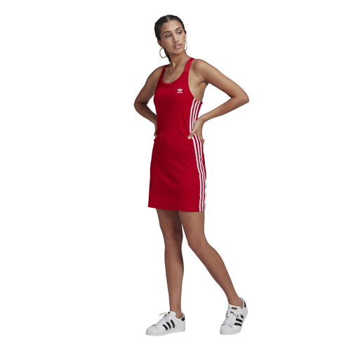 adidas Originals Womens adidas Originals Racer Dress - Womens Scarlet Size XS