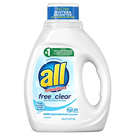 all Liquid Laundry Detergent Free Clear - 36.0 fl oz