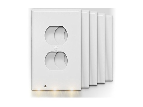 5 Outlet Covers & 6 Nightlights Bundle