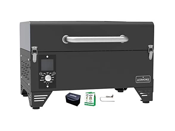 ASMOKE 8 in 1 Pellet Grill 40 lbs of Pellets