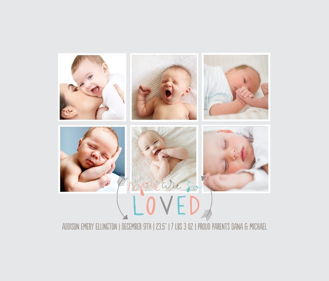 Baby + Kids Canvas Print, 20x24, Home Décor -So Loved