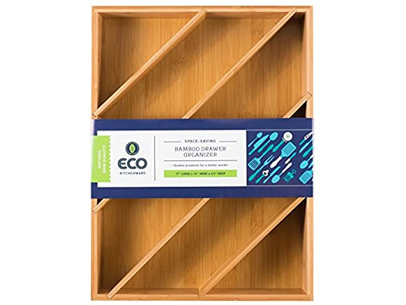 Bamboo Drawer and Cabinet Divider