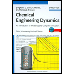 CHEMICAL ENGINEERING DYNAMICS: AN INTRODUCTION TO MODELLING AND COMPUTER S