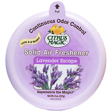 Citrus Magic Odor Absorbing Solid Air Freshener Lavender Escape - 8.0 oz