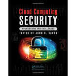 Cloud Computing Security: Foundations and Challenges