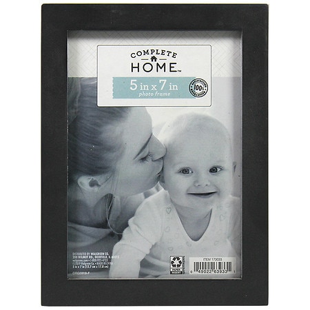 Complete Home Black Gallery Frame 5x7 5 inch x 7 inch - 1.0 ea