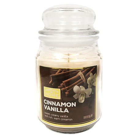 Complete Home Candle Cinnamon Vanilla - 18.0 oz