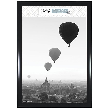 Complete Home Complete Home Premium Poster Frame Black 24x36 - 1.0 ea