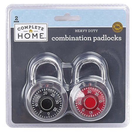 Complete Home Same Combination Padlock - 2.0 ea