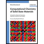 Computational Chem. Of Solid State Mat.