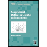 Computational Methods in Statistics and Econometrics