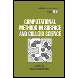 Computational Methods in Surface and Colloid Science