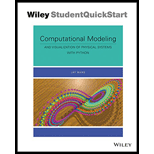 Computational Modeling and Visualization of Physical Systems with Python