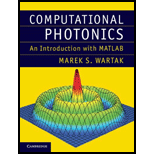 Computational Photonics: An Introduction with MATLAB (Hardback)