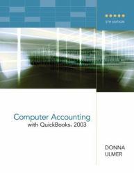 Computer Accounting With Quickbooks 2003