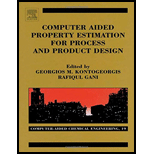 Computer Aided Property Estimation for Process and Product Design, Volume 19