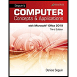 Computer Concepts and Applications for Microsoft Office 365 - With Code