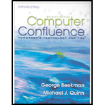 Computer Confluence : Tomorrow's Technology and You, Introduction - With CD