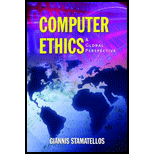 Computer Ethics; A Global Perspective