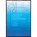 Computer-Mediated Communication in Personal Relationships