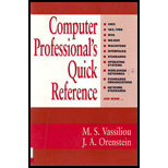 Computer Professional's Quick Reference