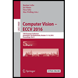 Computer Vision - ECCV 2016