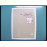 Computers, Data Proc. and Law