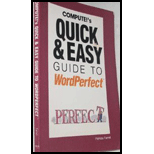 Compute!'s Quick and Easy Gde...Wordperfect