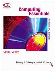 Computing Essentials 2001-2002 : Introductory / With CD