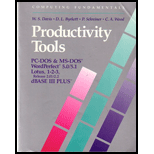 Computing Fund: Prod. Tools-PC-DOS and MS-DOS