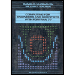 Computing for Engineers and Scientists with FORTRAN 77