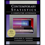 Contemporary Statistics : A Computer Approach / With 3" IBM Disk